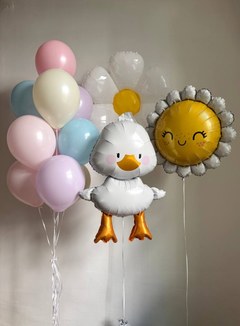 Композиция из шаров «Солнечное настроение»