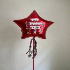 Большая фольгированная звезда «Оригинальное поздравление»