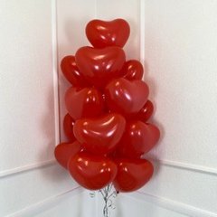 Букет из шаров “Красное сердце”