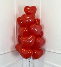 Букет из шаров “Красное сердце”