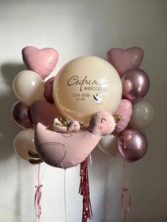 Композиция из шаров «Наша доченька дома»