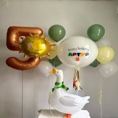 Композиция из шаров «Милый гусь»