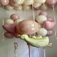 Композиция из шаров «Невероятная нежность»