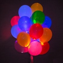 Светящиеся шары ассорти