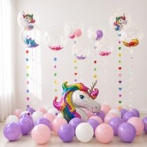 Композиция из шаров "Волшебная сказка!" с подсветкой