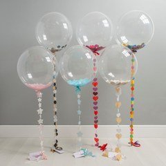 Композиция из прозрачных шаров "Сфера 3Д Деко Бабл (Deco Bubble)"