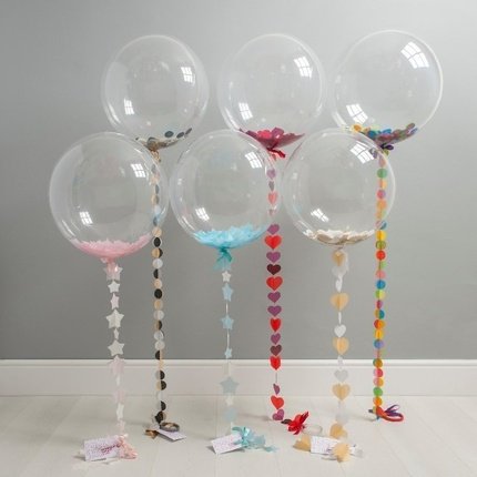 Композиция из прозрачных шаров "Сфера 3Д Деко Бабл (Deco Bubble)"