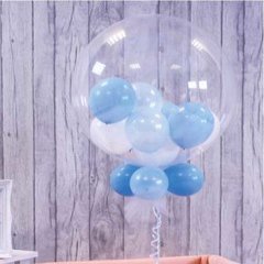 Прозрачный шар "Сфера 3Д Деко Бабл (Deco Bubble)" с шариками внутри