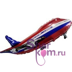 Фигура "Самолет" красный 99 см