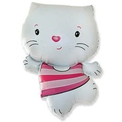Фигура "Котенок" белый 79 см