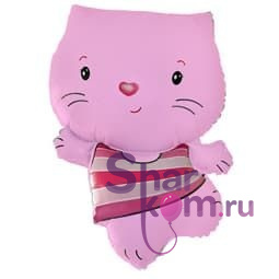Фигура "Котенок" розовый 76 см