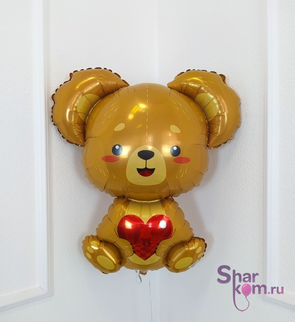 Фигура "Мишка с сердцем" 84 см