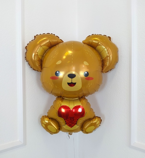 Фигура "Мишка с сердцем" 84 см
