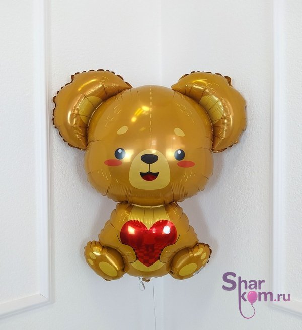 Фигура "Мишка с сердцем" 84 см