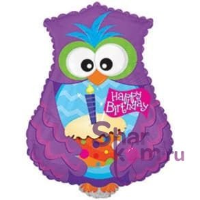 Фигура "Сова. С Днем Рождения (Happy Birthday)" 61 см
