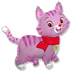 Фигура "Любимый котенок" фуксия 81 см