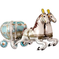 Фигура "Свадебная карета 4D" 191 см