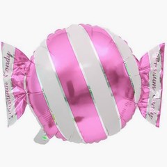 Фигура "Конфета" розовый 58 см