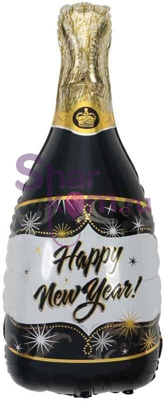Фигура "Бутылка Шампанское С Новым Годом" 102 см