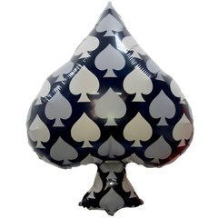 Фигура "Карточная масть: пики" черный 66 см