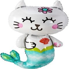 Фигура "Котенок-русалочка" 81 см