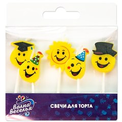 "Свечи смайлики"