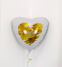 Фольгированное сердце "Люблю"
