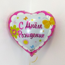 Фольгированное сердце 