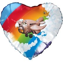Фольгированное сердце