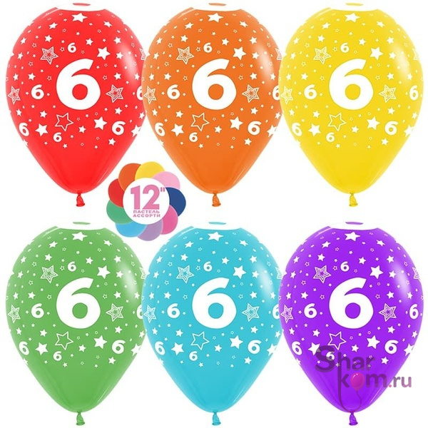 "Цифра 6" звезды