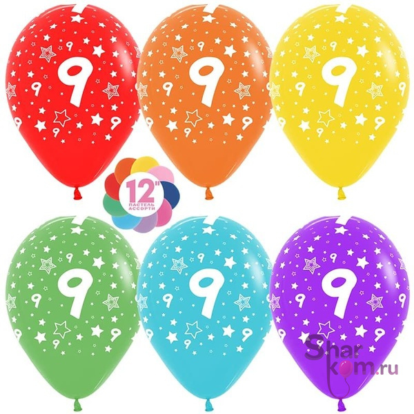 "Цифра 9" звезды
