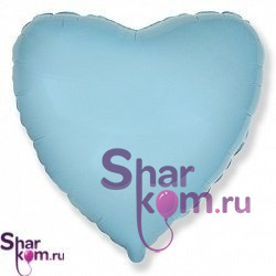 Сердце "Голубое" (цена за 1 шар)