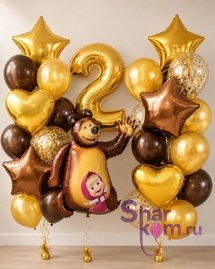 Композиция из шаров 