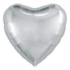 Сердце "Серебро", большое
