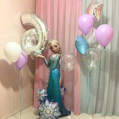 Композиция из шаров "Эльза" 50012