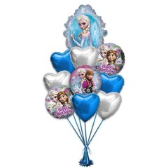 Композиция из шаров "Эльза. С днём Рождения!"