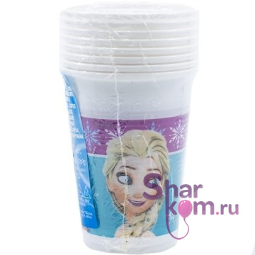 Набор стаканов "Холодное сердце" 6 шт.
