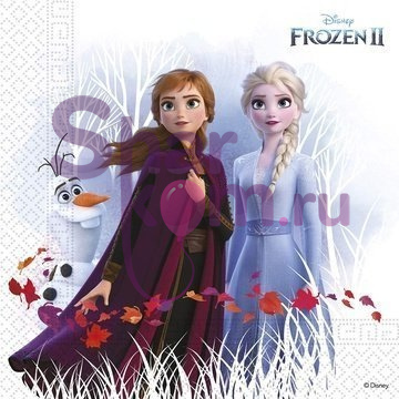 Салфетки "Frozen. Эльза и Анна" 20 шт.