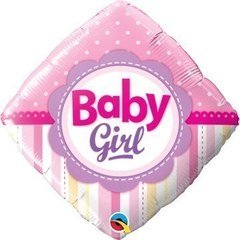 Шар ромб "Маленькая девочка" (Baby Girl)