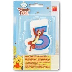 Свеча 5 "Тигр" 6 см.