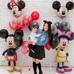 Композиция из шаров "Микки Маус с друзьями"