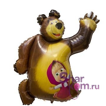 Фигура "Счастливые Маша и Медведь"