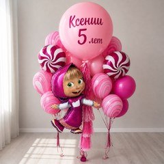 Композиция из шаров "Агат"