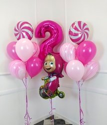 Композиция из шаров 