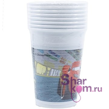 Стаканы "Тачки" 8 шт.
