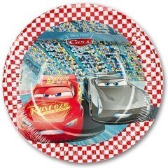 Тарелки "Тачки" 12 шт.