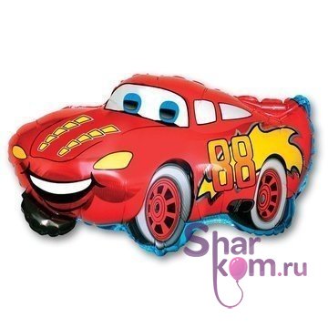 Фигура "Гоночная машина.Красная" 105 см