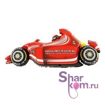 Фигура "Гоночная машина.Тачки.Красная" 124 см