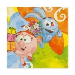 Салфетки "Смешарики" 16 шт.