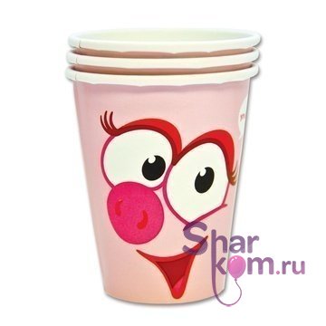 Стаканы "Нюша" 8 шт.